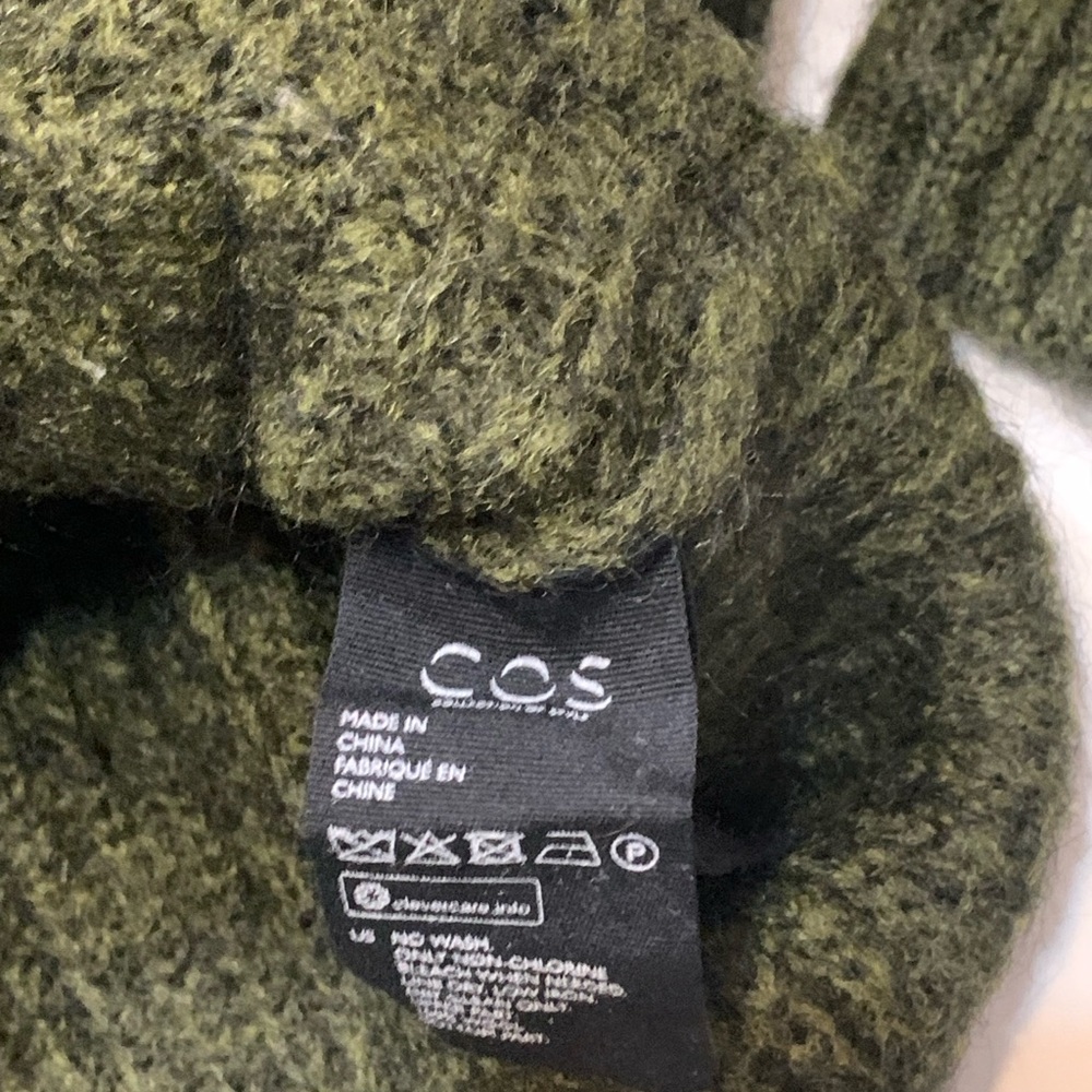 XS / COS Patchwork Oversized Cardigan - Picture 4 of 5